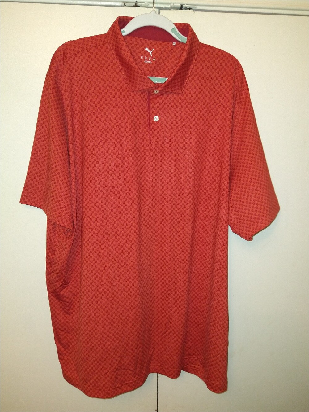 Puma Short Sleeve Polo Shirt Men's sz XXL.